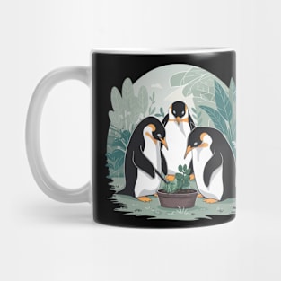 Penguin Gardening Mug